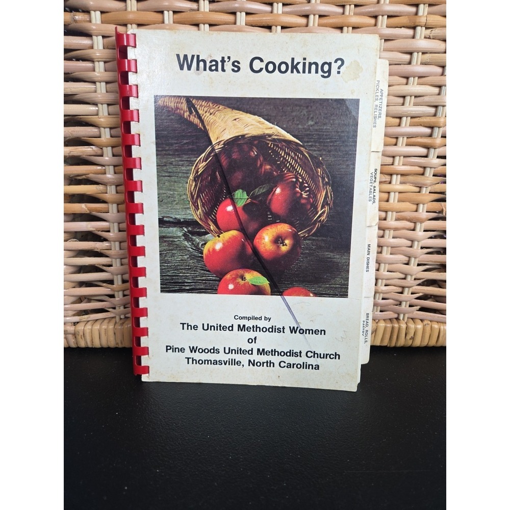 Pine Woods United Methodist Church Cookbook Thomasville, North Carolina 1980
